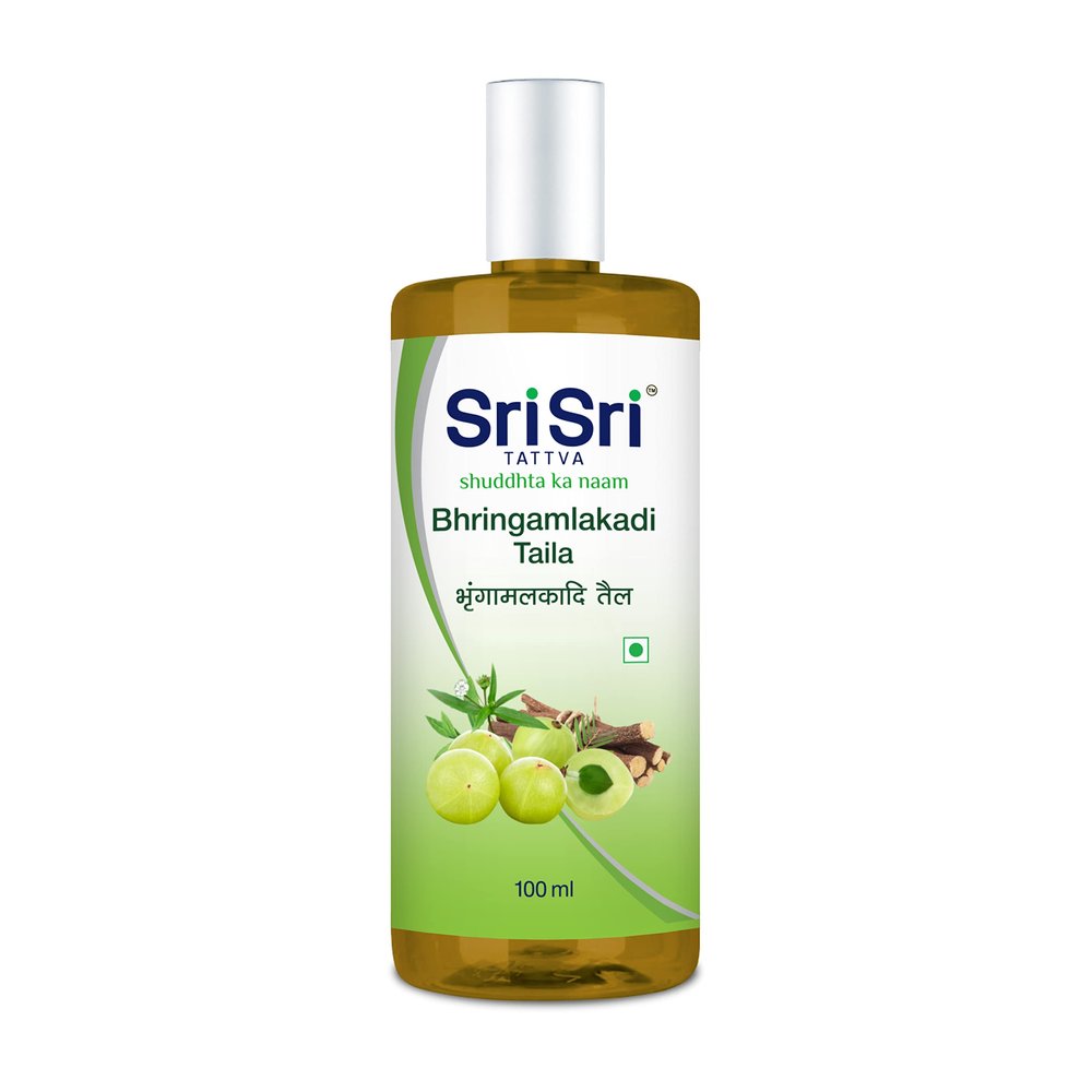Sri Sri Tattva Bhringamalakadi Taila, 100ml (Pack of 2)