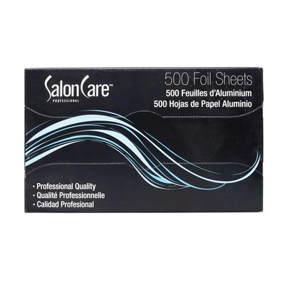 Salon Care Full-Size Foil Sheets 500 Count, 9" x 10.75"