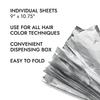 Salon Care Full-Size Foil Sheets 500 Count, 9" x 10.75" view 4