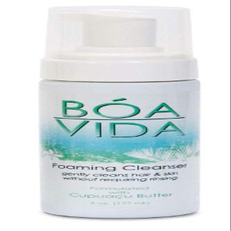 BoaVida Foaming Skin Cleanser, No-Rinse, w/Cupuacu Butter, 6 Oz, OVI21033 (Case of 12)