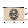 Voter Tattoo Style Eagle with Rose Makeup Cosmetic Bag Organizer Pouch view 4