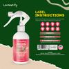 Locsanity Rosewater Peppermint Loc Spray - 8oz: Moisturizing & Tightening Hydration Spray w/ Black Hawaiian Sea Salt, Plant-Based | Loc Care for All Dreadlocks & Loose Hair Types view 2