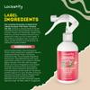 Locsanity Rosewater Peppermint Loc Spray - 8oz: Moisturizing & Tightening Hydration Spray w/ Black Hawaiian Sea Salt, Plant-Based | Loc Care for All Dreadlocks & Loose Hair Types view 3