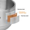 CHARMMAN Stainless Steel Shaving Soap & Cream Bowl with Lid | Three-walls Heat Preservation | Heavy Weight Steel view 4