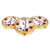 Andaz Press Gold Compact Mirror Bridesmaid's Wedding Gift, Marsala Burgundy Maroon Flowers on White, Monogram Letter Z, 1-Pack, Bachelorette Bridal Shower Wedding Party Gifts view 4