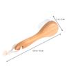 Facial Cleansing Brush Wooden Handle Manual Spa Deep Pore Wash Cleaning Brush view 2