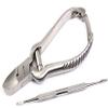IMKRC - 2 Piece Chiropody Ingrown Toenail Clipper Nipper Podiatry Podiatrist Kit Autoclavable CE view 1