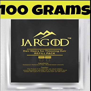 100 Gram Hair Building Fibers - Refill Your Existing Fiber Bottle - Hair Filler Fibers - Hair Loss Concealer For Thinning Hair by JARGOD (Auburn)