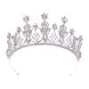 Familyhouse Wedding Tiara, Bridal Crown Tiara with Crystal Rhinestones for Wedding, Proms, Pageants, Princess Parties, Birthday Headdress Headwear view 1