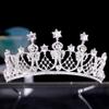 Familyhouse Wedding Tiara, Bridal Crown Tiara with Crystal Rhinestones for Wedding, Proms, Pageants, Princess Parties, Birthday Headdress Headwear view 2