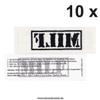 10 x Small Stemp Milf Tattoo Lettering in Black - Sexy Kinky Tattoo (10) view 4