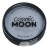 Cosmic Moon Metallic Pro Face & Body Paint Cake Pots Silver - Professional Water Based Face Paint Makeup for Adults, Kids - 1.26oz view 1