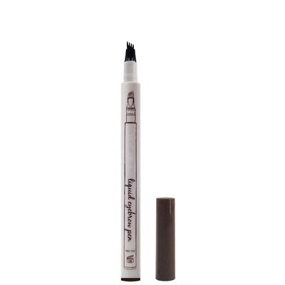 3D Eyebrow Tattoo Pen, Waterproof Long Lasting Microblading Eyebrow Pencil with a Micro-Fork Tip Applicator for Eyes Makeup/Creating Natural Looking Brows Effortlessly and Stays on All Day