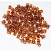 100pc/pack 1cm Hair Claws Clip for Women Girls Plastic Mini Hairpin Hair Clip Clamp Hair Accessories Gifts (100pcs brown) view 1
