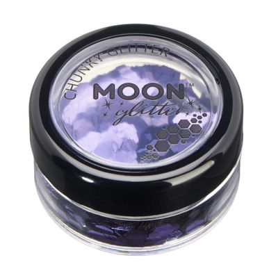Moon Glitter Classic Chunky Glitter, Lilac, Single, 3g