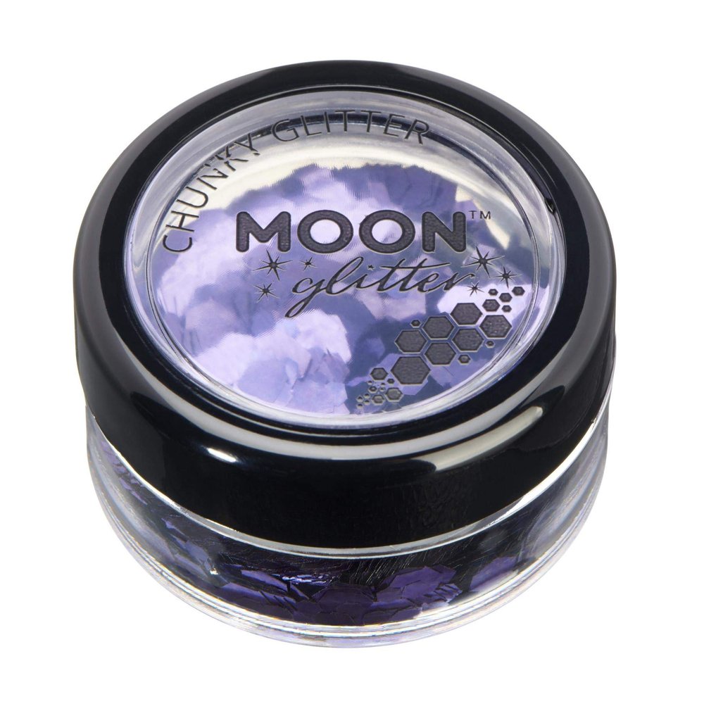 Moon Glitter Classic Chunky Glitter, Lilac, Single, 3g