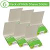Styptic Sticks for Razor Nicks - 6 Pack (120 Green Stix) Stops Bleeding Shaving Accessories for Men & Women | Disposable, Sanitary, & Fragrance-Free | Ideal for Barbers, Salons, Travel or Personal view 4