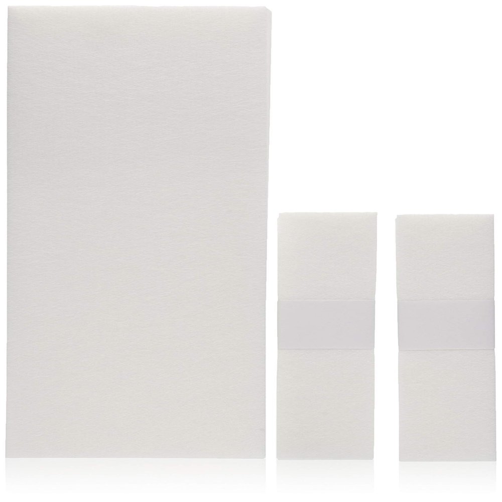 FantaSea Non Woven Facial and Body Wax 100 Strips, 50 small 50 large | Exclusive