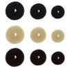 SoundsBeauty Magic Donut Bun Shaper Ring Hair Style Making DIY Tool for Women Girls Beige M view 3