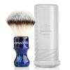 Anbbas Synthetic Badger Shaving Brush with Resin Handle,Nylon Bristles Hair Lathering Foam Brush for Men Travel Professional Wet Shaving(Blue,24 mm Knot) view 1
