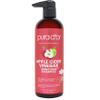 PURA D'OR 16 Oz Apple Cider Vinegar Thin2Thick Shampoo - Biotin, Castor Oil for Reduced Frizz, Split Ends, Clarifying & Detox, No Parabens, No Sulfates, All Hair Types, Men & Women view 1