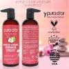 PURA D'OR 16 Oz Apple Cider Vinegar Thin2Thick Shampoo - Biotin, Castor Oil for Reduced Frizz, Split Ends, Clarifying & Detox, No Parabens, No Sulfates, All Hair Types, Men & Women view 4