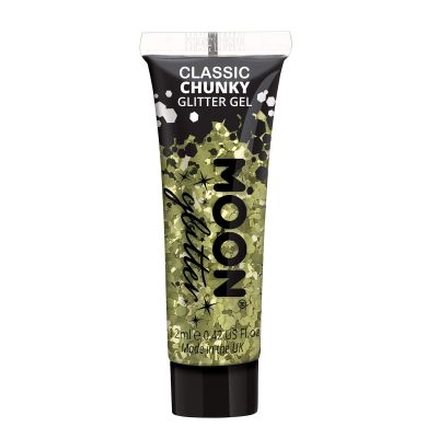 Chunky Glitter Gel in Moon Glitter Classic by Smiffys
