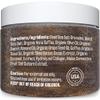 Arabica Coffee Scrub for Hands, Feet, and Body, Exfoliating Scrub with Collagen and Stem Cells, Face Cleanser for Cellulite, Fine Lines, and Stretch Marks, 12oz (1 Pack) by M3 Naturals view 2