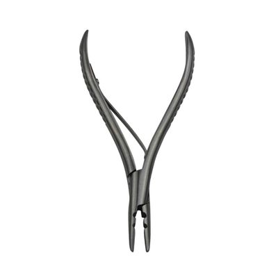 Stainless Steel Silver Hair Extension Pliers With 2 holes Multi Functional Hair Extension Tool For Hair Remove Micro Ring Loop