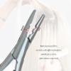 Stainless Steel Silver Hair Extension Pliers With 2 holes Multi Functional Hair Extension Tool For Hair Remove Micro Ring Loop view 3