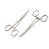 AAProTools Body Piercing Hemostat Mosquito Forceps 5" Straight & Curved Stainless Steel Professional Septum Ear Nipple Belly Nose Tongue Lip Navel Eyebrow view 1