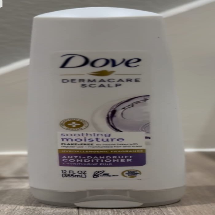 Dove Dermacare Scalp Soothing Moisture Anti-Dandruff Conditioner, 12 oz