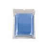 SoundsBeauty Disposable Cleaning Swab Eyelash Extension Lint Free Tool Makeup Brushes, Pack of 100 Light Blue + L view 1