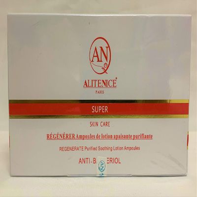 Alitenice Paris SUPER ANTI-BACTERIOL Regenerate Purified Soothing Lotion Ampoules (3ml x 7 dose)