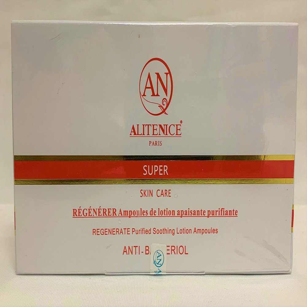 Alitenice Paris SUPER ANTI-BACTERIOL Regenerate Purified Soothing Lotion Ampoules (3ml x 7 dose)
