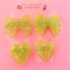 Big Bows & Hearts - Lime view 1