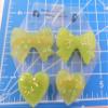 Big Bows & Hearts - Lime view 3
