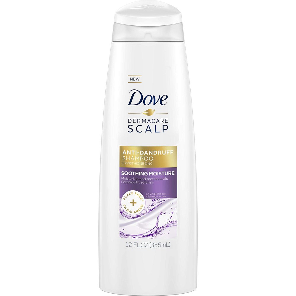 Dove Dermacare Scalp Anti-Dandruff Shampoo Soothing Moisture 12 oz
