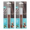 RED by KISS Quick Cover Root Touch Up Rescue (Medium Brown 2 Pack), Mascara Natural Water-Resistant Temporary Gray Concealer Cover Up Brush for Hair Mustache & Beard, Formulated with Jojoba Oil view 1