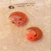 Cresent Moons - Copper/Orange/Abalone view 2