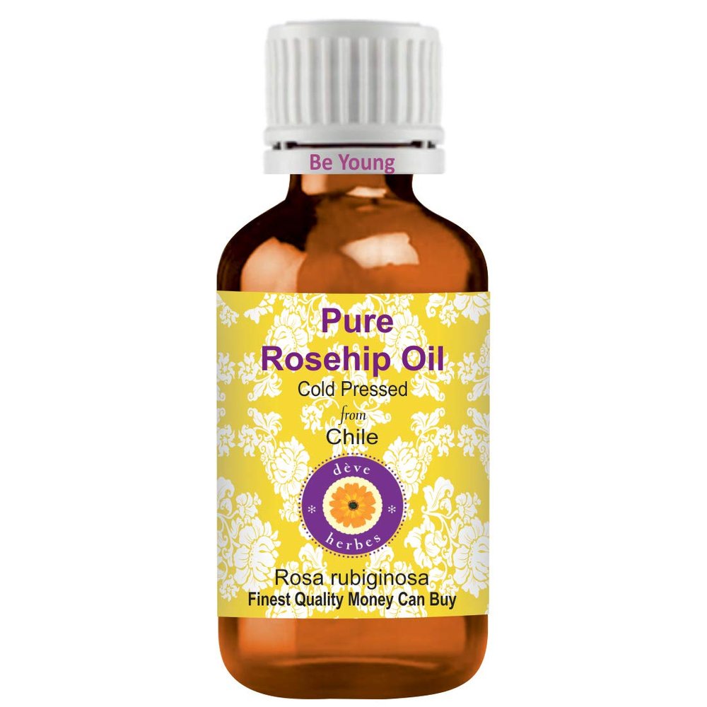dve herbes Pure Rosehip Oil (Rosa rubiginosa) Cold Pressed 100ml (3.38oz)