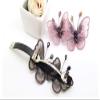 Butterfly Hair Barrettes Bohemian Wedding Headpiece Hair Clip Hair Band with Embroidered Butterflies Hair Accessories for Women Hair Accessories Party Supplies (Pink) view 4