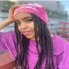 Fairy Black Mother Day & Night Adjustable Hair Cap Satin Bonnet Alternative for All Hair Styles Dreadlocks Locs & Braids(Pinkscope,Small) view 3
