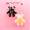 B/W Teddy Bears view 1