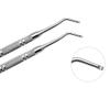DNHCLL Stainless Steel Armor Remover Paronychia Cuticle Pedicure Double Head Nail Groove Scoop Tick Orthodontic Nail Toenail Toenail Pick Tool, Remove Dirt From Your Nails view 2