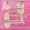 Pretty in Paris Bobby Pin Set - White view 4