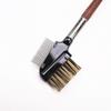 1PC Dual Eyebrow Eyelash Comb Makeup Eyebrow Brush Eyelash Comb Portable Eye Powder Brush Beauty Cosmetic Makeup Tool view 4