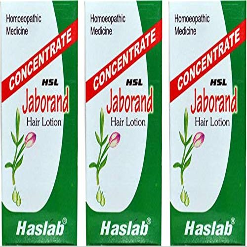 Homeo Homes Jaborand Hair Lotion (Pack of 3) (75 ml) for Men & Women, Chemically Treated Hair, Clear, Unscented, Unisex-Adults