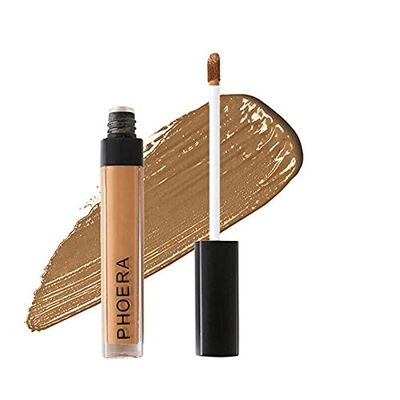 AQUAPURITY PHOERA Liquid Concealer Full Coverage Makeup Face Moisturizer Foundation Conceal Under Eye Dark Circles (108 AMANDE)