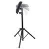 VPABES Tattoo Tripod Stand Arm Rest, Adjustable Tattoo Armrest Foldable Sponge Pad Arm Bar Leg Rest Stand PVC Leather Stands Studio Chair Stand - Black view 2